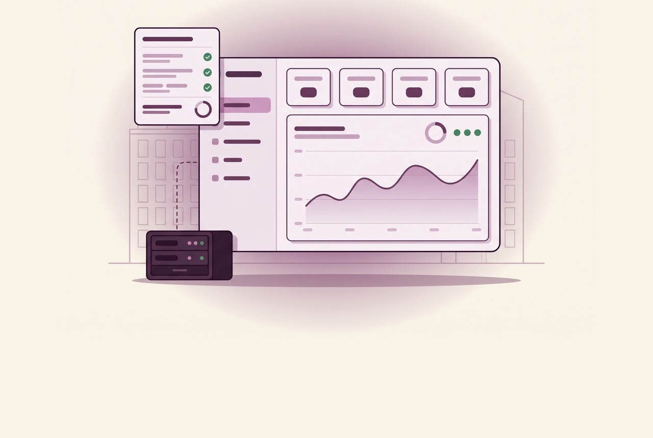 Illustration: automatisierte Konfiguration des Brillianza-Edge-Racks mit Provisioning-Konsole